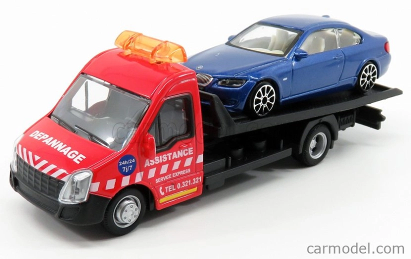 Bburago Mercedes-Benz Sprinter Soccorso Stradale + BMW 6-series 1:43