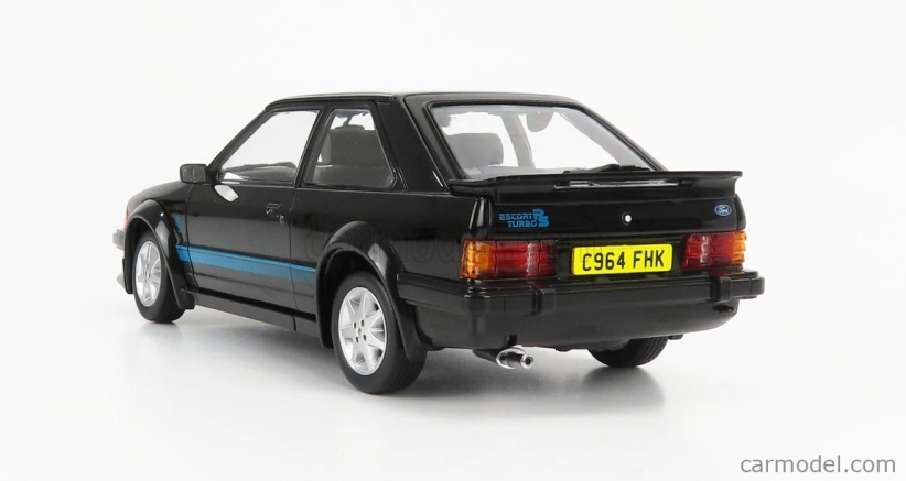 Sun-star Ford england Escort Rs Turbo 1984 1:18 Black