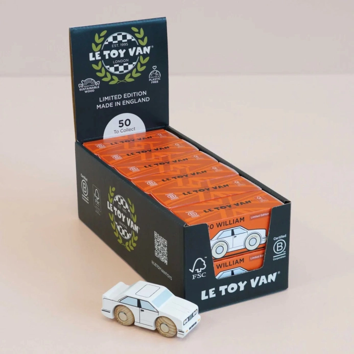 Le Toy Van Drevené autíčko William