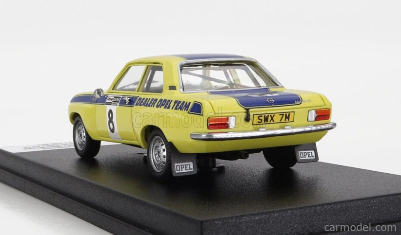 Trofeu Opel Ascona (night Version) N 8 Rally Welsh 1974 T.fall - M.broad 1:43 Žlutá Modrá