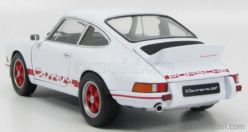 Welly Porsche 911 Carrera Rs 2.7 Coupe 1973 1:18 Biela červená