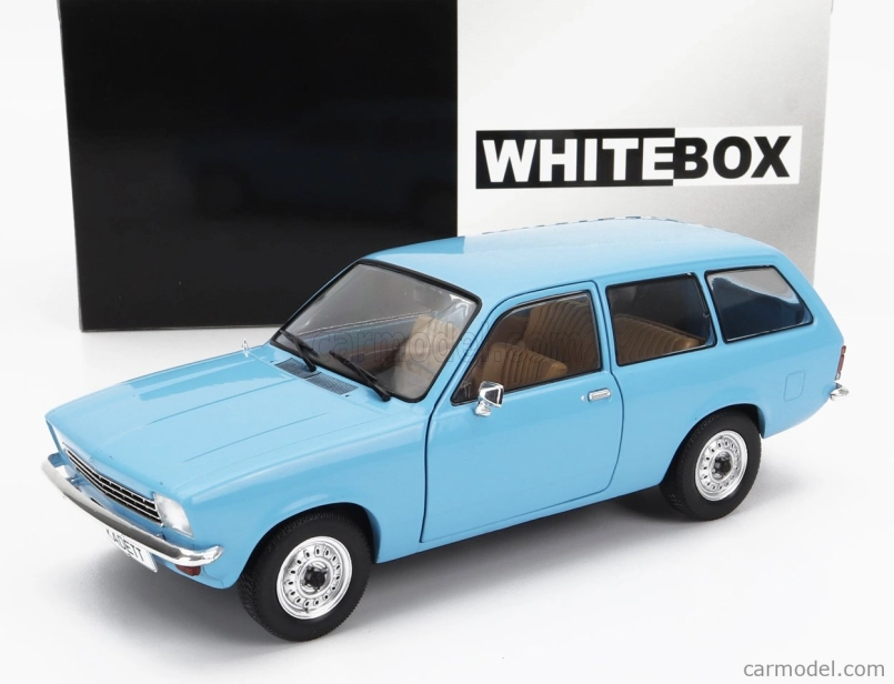 Whitebox Opel Kadett C Caravan Sw Station Wagon 1973 1:24 svetlomodrá
