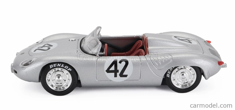 Edicola Porsche 718 Rs60 Team Joakim Bonnier N 42 Víťaz 12h Sebring 1960 Hans Herrmann - Olivier Gendebien 1:43 Striebro