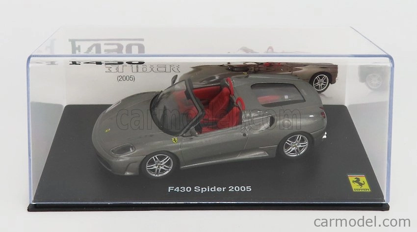 Edicola Ferrari F430 Spider 2005 1:43 Grey Met