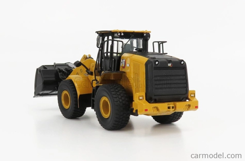 Dm-models Caterpillar Cat950m Ruspa Gommata - Scraper Tractor Wheel Loader 1:50 Žlutá Černá