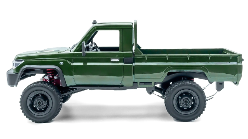 RC auto Land Cruiser Toyota, zelená