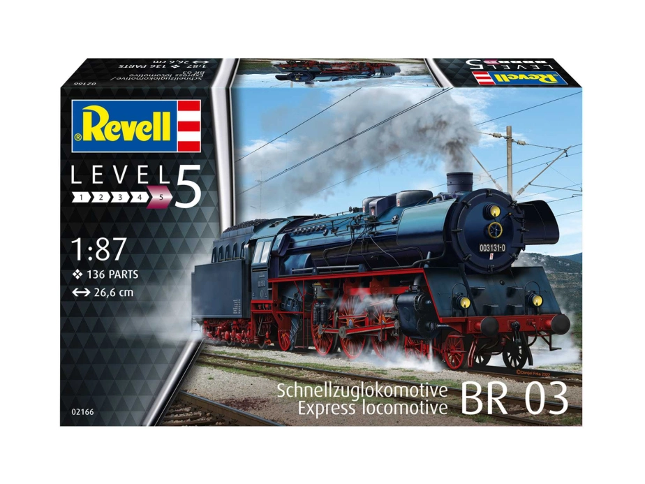 Lokomotíva Revell DRG triedy 03 s tendrom (1:87)