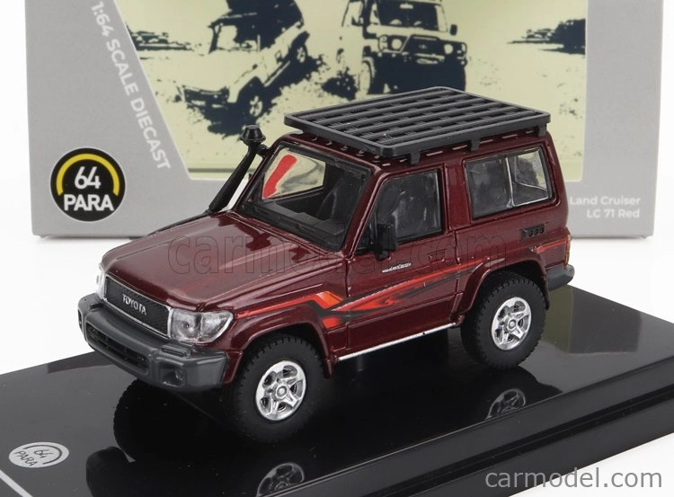 Paragon-models Toyota Land Cruiser Lc71 Lhd 2014 1:64 Red Met