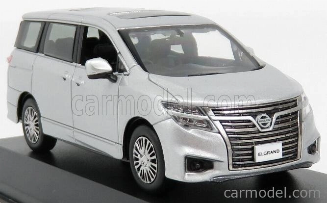 Kyosho Nissan Elgrand Minibus Highway Star 2014 1:43 Brillant Silver Met