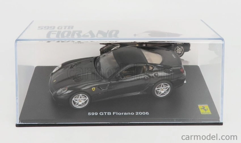 Edicola Ferrari 599 Gtb Fiorano 2006 1:43 čierna