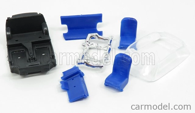 Brumm prom Fiat Model-kit 500f Tetto Chiuso 1965 1:43 Modrá