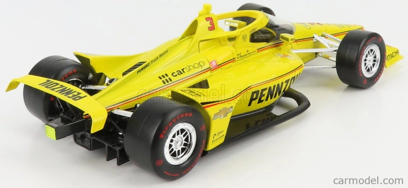 Greenlight Chevrolet Team Penske Pennzoil N 3 1:18, žlutá