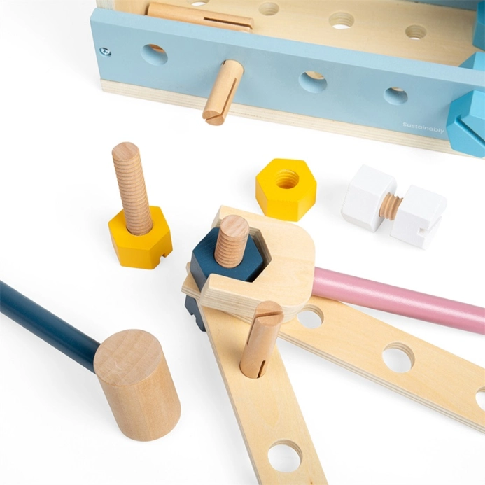Bigjigs Toys Box na náradie 2v1