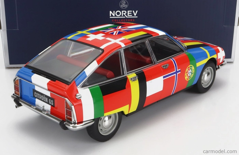 Norev Citroen Gs Flags 1972 1:18 Různé