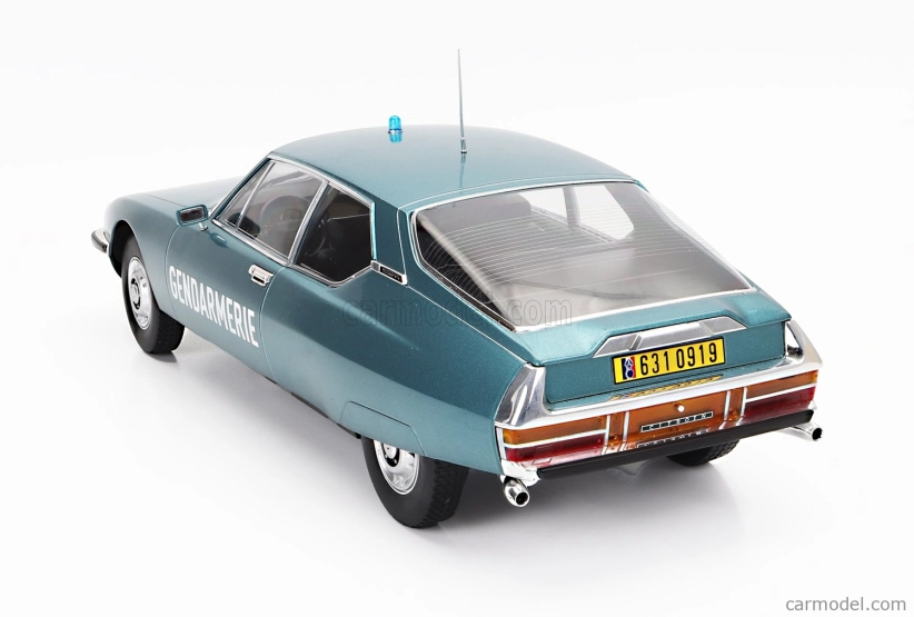Norev Citroen Sm Maserati Gendarmerie 1973 1:12 Svetlomodrá