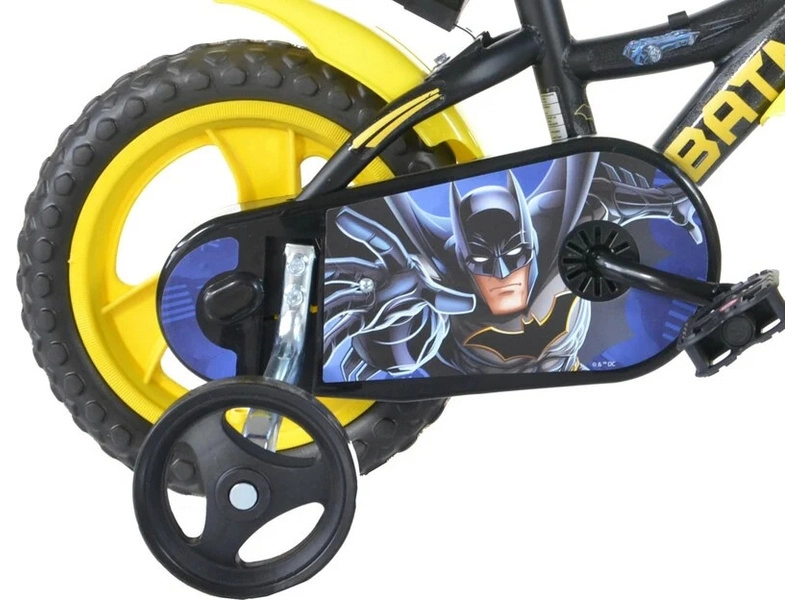 DINO Bikes - Dětské kolo 12" Batman