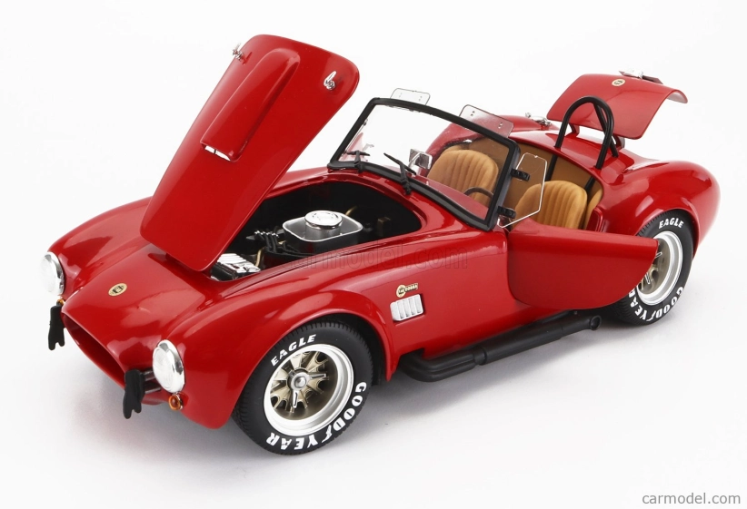Kyosho Ford usa Shelby Cobra 427 S/c Spider 1962 1:18 Červená