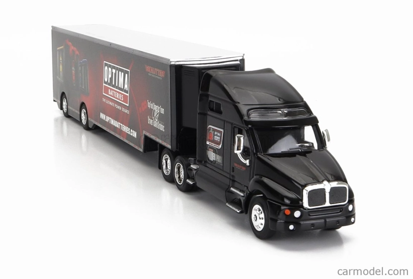 Greenlight Kenworth T2000 Truck Optima Batérie 2012 1:64 Black