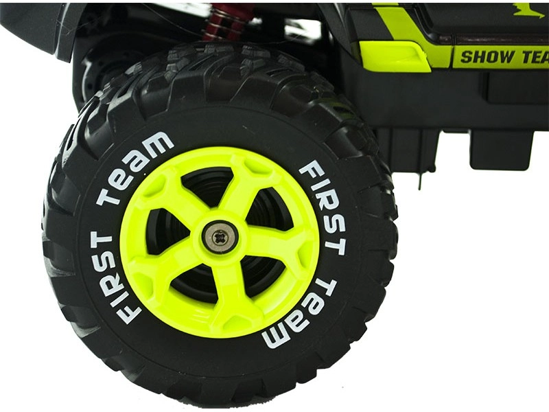 RC auto RAMPAGE Cross Country, černozelená