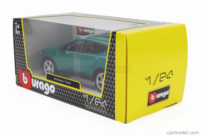 Bburago Alfa romeo Tonale 2023 1:24 Green Met