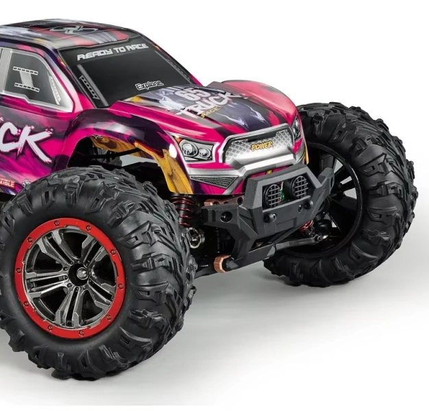 RC auto Monster Truck 65, ružová