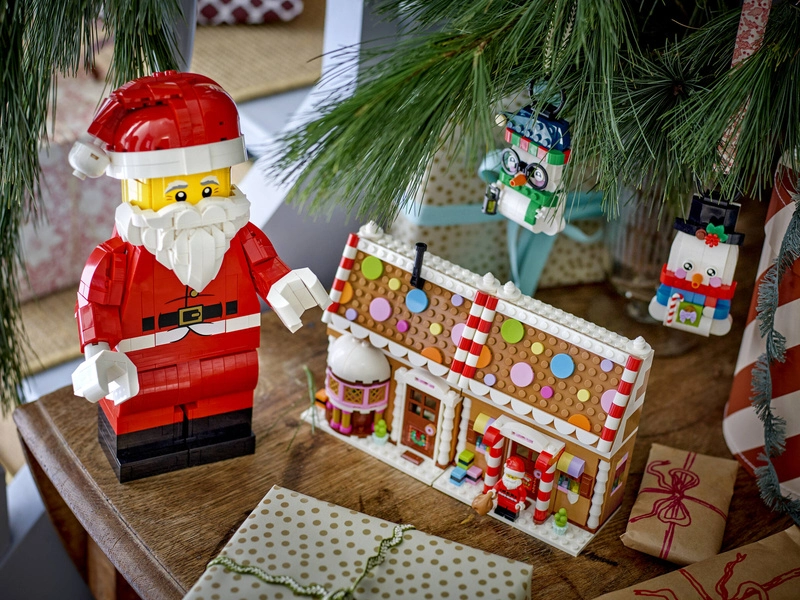 LEGO Iconic – Zväčšená minifigúrka Santu