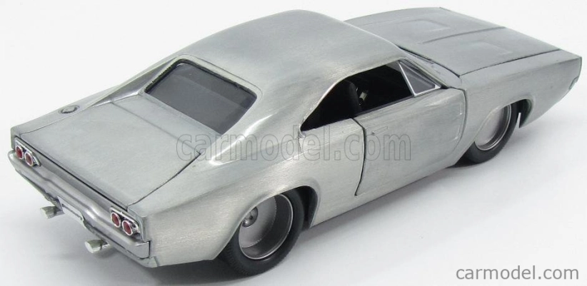 Jada Dodge Dom's Dodge Charger R/t 1968 - Dominic Toretto - Fast & Furious Ii (2003) 1:24 Matt Silver