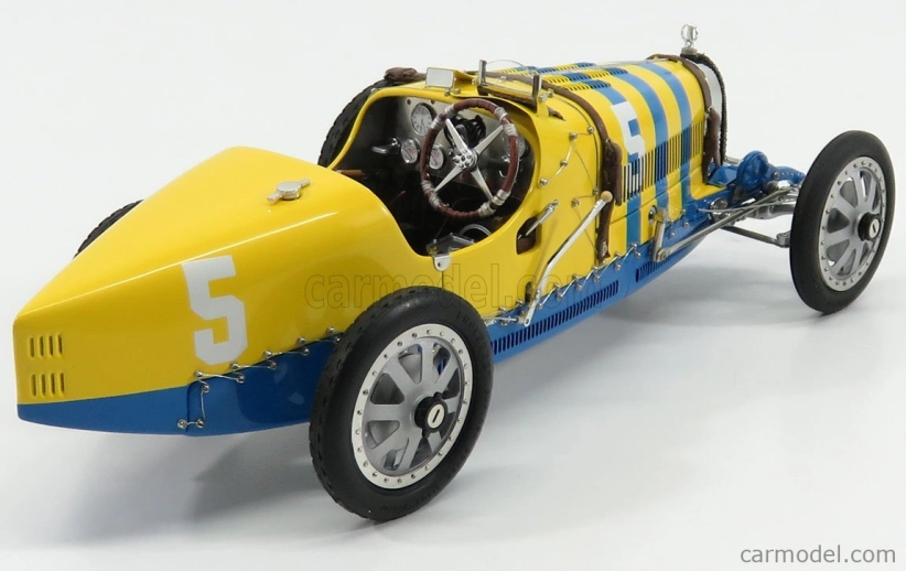 Cmc Bugatti T35 Suede N 5 Nation Coulor Project Švédsko 1924 1:18 žlto-modrá