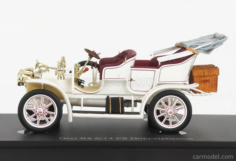 Autocult BMW Dixi R8/16 Ps Doppelphaeton Nemecko 1910 1:43 Biela