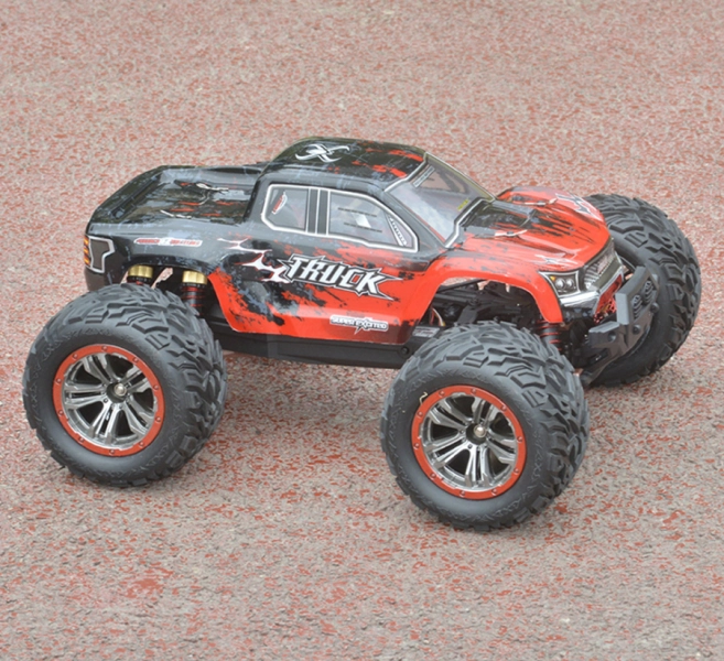 RC auto X9155 Speed truck, červená + náhradní baterie