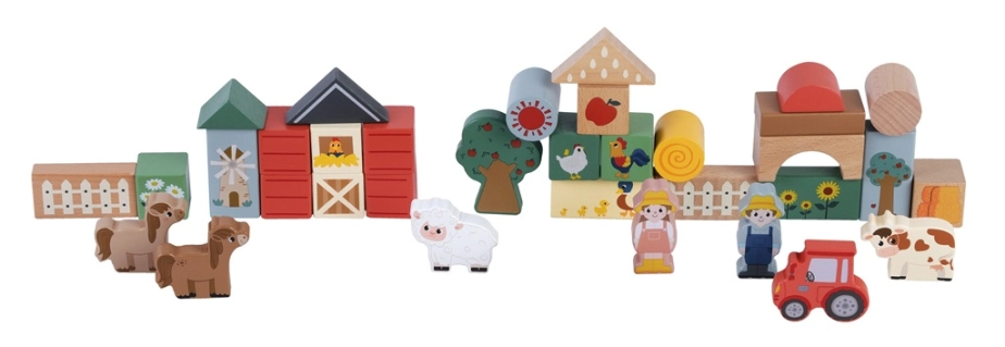2Kids Toys Kostky Život na farmě 36 ks