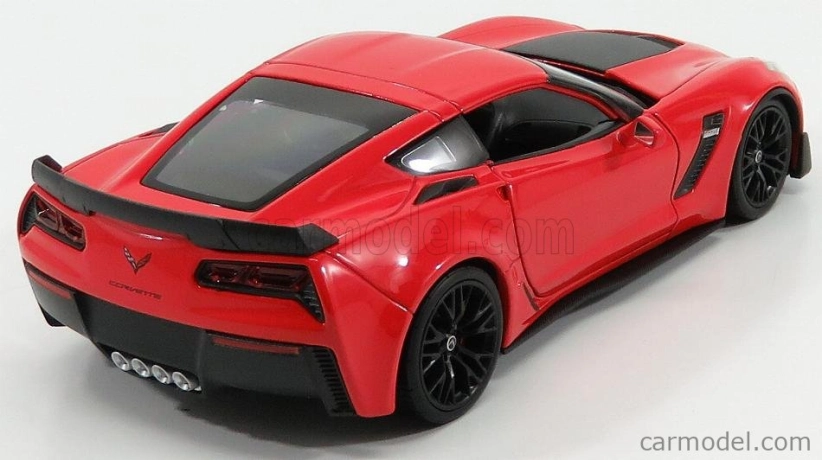 Welly Chevrolet Corvette Z06 Coupe 2017 1:24 Red