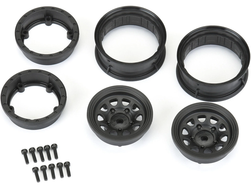 Pro-Line disk 1,55" Keystone H12 čierny (2)