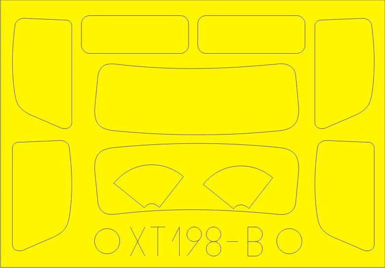 EdXT198 Flexible Mask  V3000S 1/35 ICM
