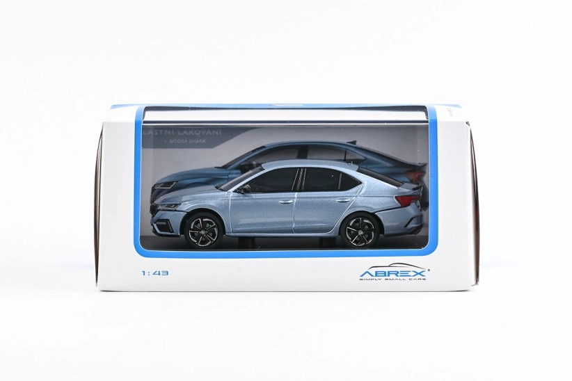 Abrex Škoda Octavia IV RS (2020) 1:43 - modrá Shark metalíza