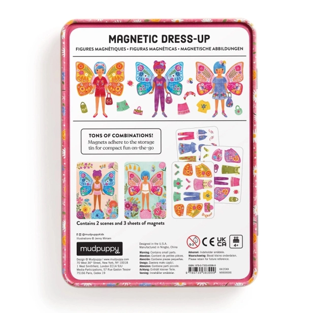 Mudpuppy Magnetické obliekanie Butterfly Misses