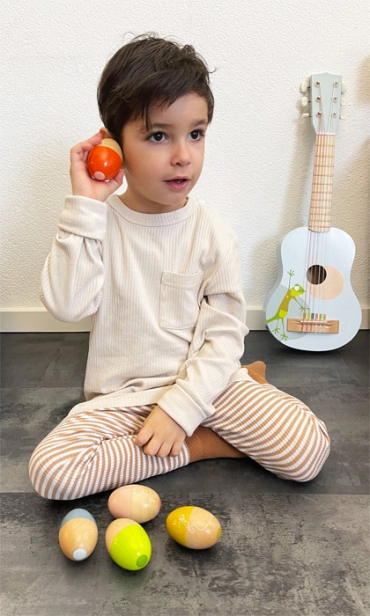 Malá noha Hudobné vajíčko Groovy Beats