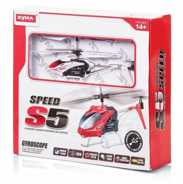 RC vrtuľník Syma S5, biela