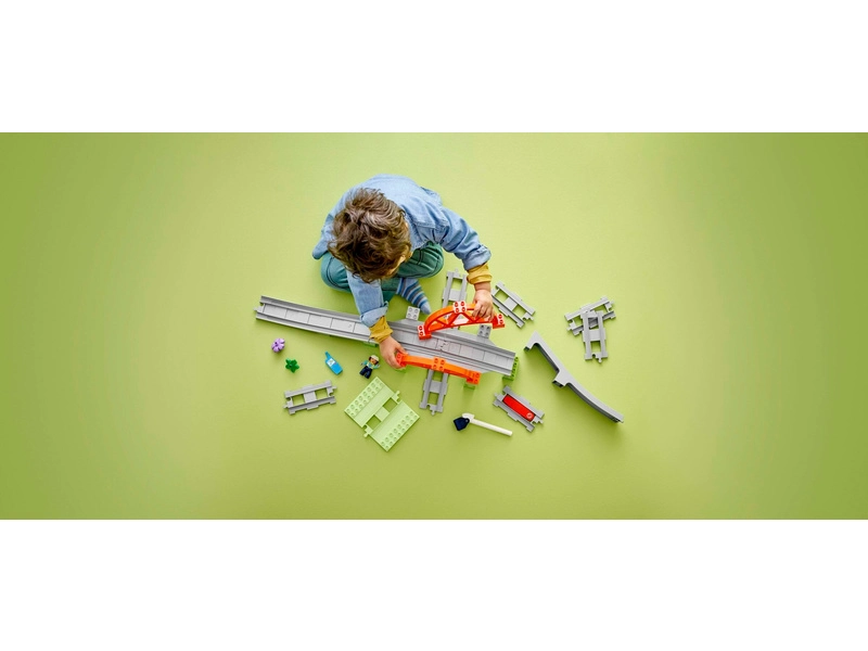 LEGO DUPLO – Železničný most a koľajnice – rozširujúca súprava