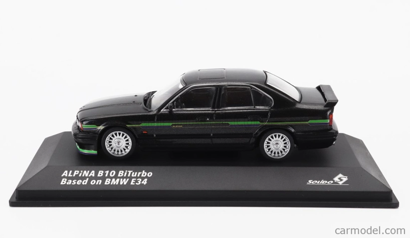 Solido BMW 5-series Alpina B10 (e34) Biturbo 1994 1:43 Black