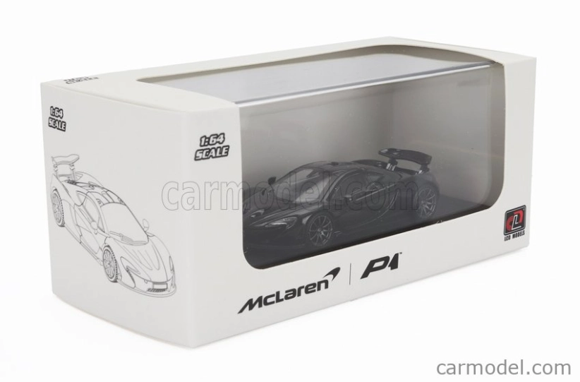 Lcd-model Mclaren P1 2013 1:64 Black