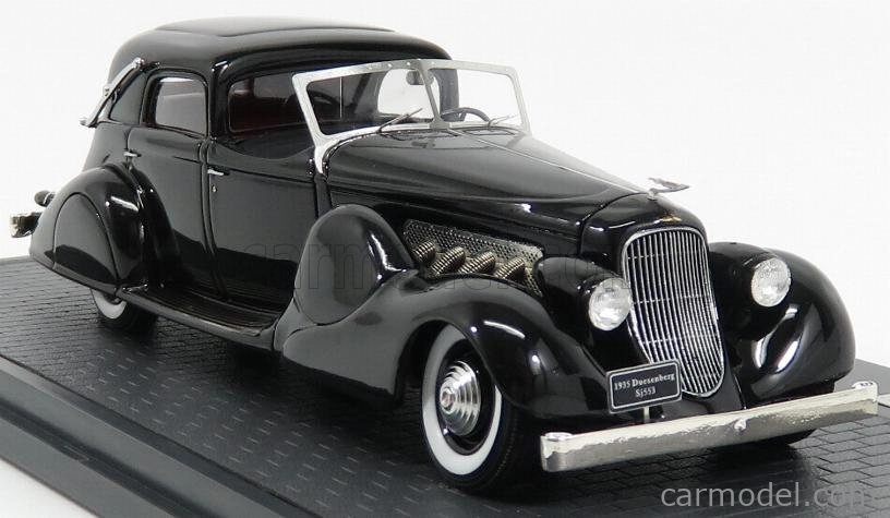 Matrix scale models Duesenberg Sj 533-2582 Town Car Lwb Bohman & Schwartz 1935 1:43 Black