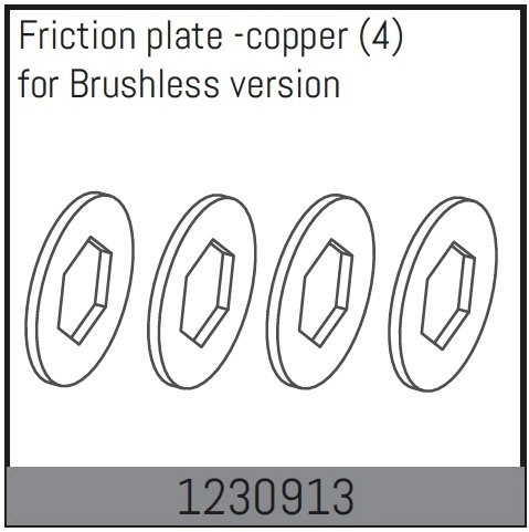 1230913 - Slipper Friction Plate - Copper (4)