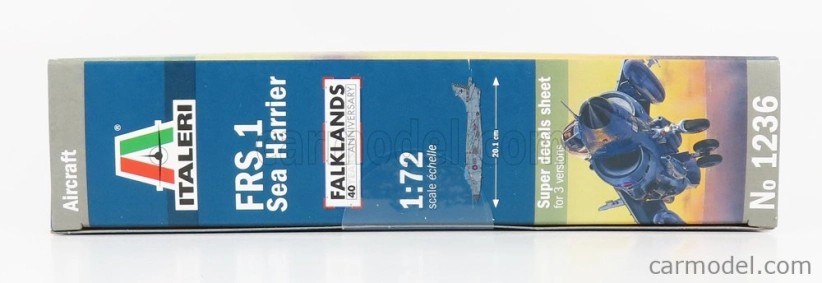 Italeri Shar Frs.1 Sea Harrier Airplane Military 2003 1:72 /