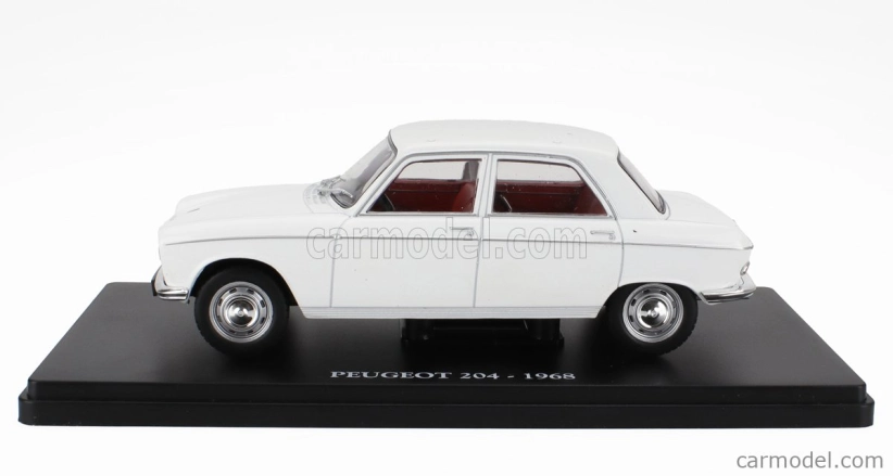 Edicola Peugeot 204 1968 - Con Vetrina - S vitrínou 1:24 biela