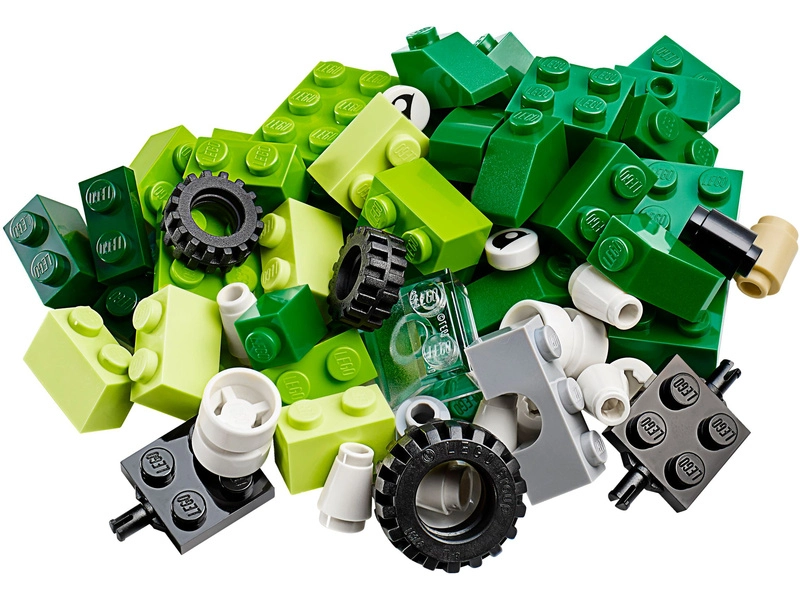LEGO Classic - zelený kreatívny box