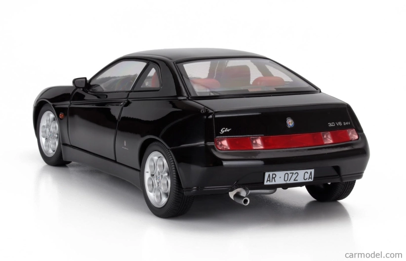 Mitica-diecast Alfa romeo Gtv 3.0 V6 24v 1998 1:18 Nero 601 - Černá