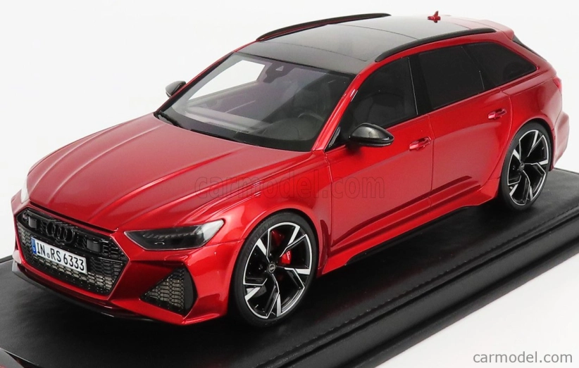Motorhelix Audi A6 Rs6 Avant (c8) 2020 1:18 červená met.