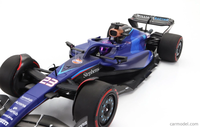 Minichamps Williams F1  Fw45 Team Williams Racing N 23 Season 2023 Alexander Albon 1:18 Blue