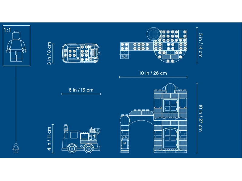 LEGO DUPLO - Hasičská stanice